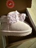 牧童小考拉宝宝雪地靴男孩冬季新款女童鞋加厚保暖幼儿可爱加绒大棉鞋 丁香紫 22 鞋内长14.0cm/适合脚长13.2cm 实拍图