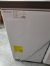 海尔（Haier）100L单温冰柜小型家用小冰柜商用减霜一级能效冷藏冷冻转换深冷冷柜小冰箱BC/BD-100GHW9D国家补贴 实拍图