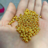 吾皇老金黄金小金珠足金999古法DIY配件手串散珠金珠子转运珠送礼 约0.05g 实拍图