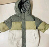 巴拉巴拉童装儿童羽绒服男童冬装撞色连帽外套上衣舒适户外时尚潮 绿色调00444-白鸭绒 120cm （充绒量84g） 实拍图
