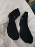 浪莎袜子男纯棉男袜抗菌全棉舒适黑色男士袜子中筒商务休闲棉袜6双装 实拍图