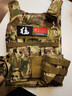 儿童防弹衣迷彩战术背心三级甲多功能6094透气马甲防刺服户外装备 CP迷彩(送2个魔术贴) 实拍图