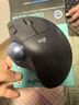 罗技（Logitech）ERGO M575 S 人体工学鼠标 轨迹球鼠标 无线蓝牙双模 办公鼠标 带无线2.4G接收器 石墨黑 实拍图