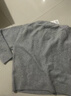 优衣库童装男童女童souffle yarn舒芙蕾针织衫长袖毛衣480863 03 灰色 150 实拍图