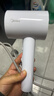 美的（Midea）1亿负离子电吹风 护发不伤发吹风机 大功率快干家用吹风筒 FJ208-极地白1800W  年会奖品 生日礼物 实拍图