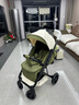 InnoTruth轻羽婴儿车推车可坐可躺0-3岁用可折叠带减震轻便新生儿遛娃神器 95%妈妈选择【4代青芥绿-新生儿护脊】 实拍图