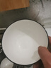 肃匠餐具家用套装碗盘简约米饭碗盘套装纯白釉下彩陶瓷碗微波炉用 5英寸碗(山田) 10头 实拍图