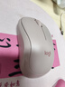 罗技（Logitech）M221轻音鼠标 无线鼠标 办公鼠标 对称鼠标 带无线微型接收器 茱萸粉 实拍图