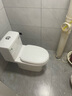 松鲸 卫浴家用马桶坐便器大冲力超漩虹吸式静音连体座便器小户型马桶 升级款【超大冲力】400坑距 实拍图