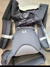 babycare腰凳婴儿背带多功能减震四季抱娃神器解放双手透气轻薄款 格里蓝 实拍图