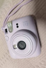 富士（FUJIFILM）instax  mini12 一次成像 立拍立得相机 mini12 鸢尾紫 官方标配（无相纸及周边配件） 实拍图