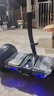 领奥电动儿童智能平衡车3-6-12岁体感8到10岁到15岁以上腿控成年人两轮自动手扶双轮新款平行车 K6越野黑54V【三控+APP+炫光轮】 实拍图