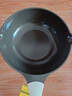 炊大皇钛盾炒锅 麦饭石色不粘锅多功能少油烟炒菜锅平底锅28cm 实拍图