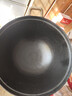 夏老大龟纹铸铁锅双耳炒锅无涂层物理不易粘古法家用老式圆底炒菜锅34cm 实拍图