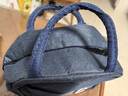 保温手提袋买菜保温袋学生超厚手提便携便当包上班族带饭菜 藏青色1个装【便当包】 实拍图