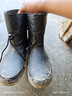 德系雨鞋雨靴高档男新款收口防雨防水鞋中筒防滑雨靴水靴户外钓鱼 黑色加防水口不可拆 40 实拍图
