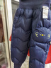 巴拉巴拉童装婴儿羽绒裤男童长裤女童裤子冬装保暖裤宝宝高腰护肚萌趣可爱 实拍图