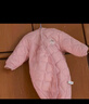 笛莎【三层夹棉】婴儿连体衣秋冬新生儿衣服满月棉服宝宝外出哈衣爬服 实拍图