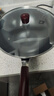 九阳（Joyoung）炒锅铁锅无涂层精铁锅炒菜锅炉灶通用32cm带盖CF32-C121 实拍图