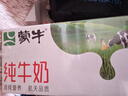 蒙牛【新鲜日期】全脂纯牛奶200ml*24盒 家庭跨年礼盒 电商定制 实拍图
