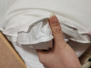 斯诺曼五星级酒店柔软羽绒床垫15%白鹅绒床垫床褥子鹅毛床垫1.5*2m 白色 实拍图