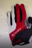 CAVALRY自行车硅胶全指手套 男女长指公路山地车减震手套骑行装备 红白M 实拍图