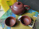 八千行正宗紫砂壶手工大红袍西施壶泡茶壶套装200ml原矿陶瓷功夫茶具 实拍图