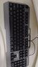 AOC KB122有线键盘 真机械手感键盘 背光灯效 键盘电竞游戏专用 电脑笔记本办公通用 黑色混光 实拍图