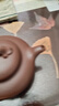 京东京造 宜兴紫砂壶手工茶壶【原矿清水泥】煮泡茶具 君德如意280ml礼盒 实拍图
