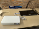 小米（MI）【3C认证】自带线充电宝10000 67W 浅蓝色 65W自充 可上飞机/火车 可充手机平板笔记本耳机 实拍图