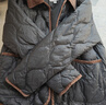 森马（Semir）羽绒服女中长款轻薄拼接灯芯绒翻领2024冬季三防外套109724113004 实拍图