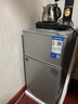 奥克斯小冰箱家用小型迷你冷藏冷冻两用出租房宿舍用节能省电寝室办公室电冰箱 【净化去味】146银色【高效保鲜 铜管速冷】30L 实拍图