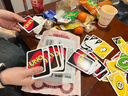 UNO【美泰正版UNO】优诺元旦过年聚会玩具多人正版互动扑克牌W2085 实拍图
