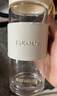 富光清然玻璃杯 高硼硅玻璃水杯子 女生便携牛奶咖啡刻度茶杯330ml 实拍图