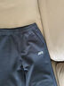 安踏加绒男裤运动裤子男士冬季新款加厚保暖内里直筒休闲跑步针织长裤 【推荐款-直口针织加绒款】7304N基础黑-3 L (175) 实拍图