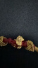 中国黄金（CHINA GOLD）马年本命年黄金手链女足金转运珠红绳新年情人节礼物送女友生日 【马上有钱】本命年女士礼物足金护身符红手绳送老婆 晒单实拍图