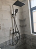 惠达（HUIDA）淋浴花洒套装巨幕增压精铜主体家用卫生间沐浴洗澡花洒全套TS105S 实拍图