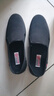 珍源祥老北京布鞋男鞋传统透气防滑一脚蹬懒人休闲工作爸爸鞋男士中老年老人社会鞋 黑色（偏大一码选小一码） 41 实拍图