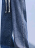 回力牛仔裤男秋季裤子男直筒裤宽松休闲阔腿裤简约长裤深蓝2XL 实拍图