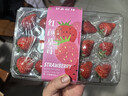 京鲜生 丹东红颜草莓300g+蓝莓15mm*3盒/125g 美莓生鲜水果礼盒 实拍图