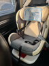 Heekin德国 儿童安全座椅汽车用0-4-12岁婴儿宝宝360度旋转ISOFIX硬接口 时尚灰(ISOFIX+360度旋转) 实拍图