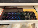 ROG游侠2RX PBT版 机械键盘 有线电竞游戏键盘 RX蓝轴 RGB背光防水防尘键盘104键吃鸡/无畏契约 黑色  实拍图