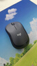 罗技（Logitech）M220 轻音鼠标 无线鼠标 办公鼠标 对称鼠标 带无线微型接收器 灰黑色 实拍图