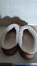 棉拖男棉拖女居家棉拖鞋加绒棉拖鞋男保暖鞋月子鞋女包头拖女 卡其色 36-37 偏小一码 实拍图