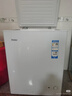 海尔（Haier）142L单温冰柜小型家用小冰柜商用减霜一级能效冷藏冷冻转换深冷冷柜小冰箱BC/BD-142GHW9D国家补贴 实拍图