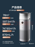 美的（Midea）【甲醛数显净化加湿器一体】空气净化器鼻炎家用除醛烟味异味过敏原空气净化机RX600ProH 实拍图