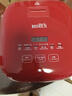 倾厨 日本低糖电饭煲电饭锅米汤分离智能微压降低淀粉 小型家用多功能2-3人迷你电饭煲可定时 酒红色 【厚釜内胆】 2L 实拍图