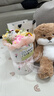 京东鲜花小狗玩偶花束成品向日葵生日礼物女生送闺蜜女友儿童小众新年礼物 实拍图
