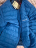 mont·bell 羽绒服男款秋冬轻薄800蓬鹅绒冲锋衣内胆保暖舒适外套 1101666 BL蓝色 M 实拍图