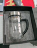 希诺双层玻璃杯男家用商务办公水杯带手柄泡茶杯子XN-9320 290mL 实拍图